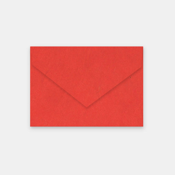 Envelope 114x162 mm red Nepalese paper