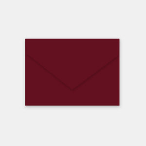 Envelope 114x162 mm Bordeaux vellum