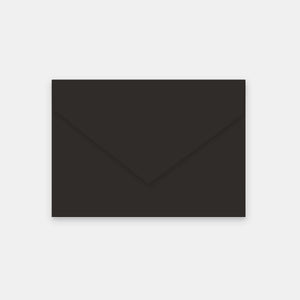 Envelope 114x162 mm black vellum