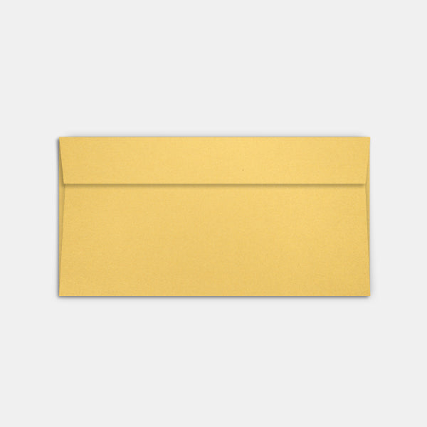 Envelope 115x225 mm metallic gold