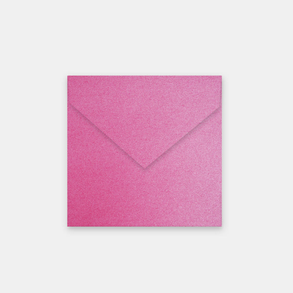 Envelope 140x140 mm metallized azalee