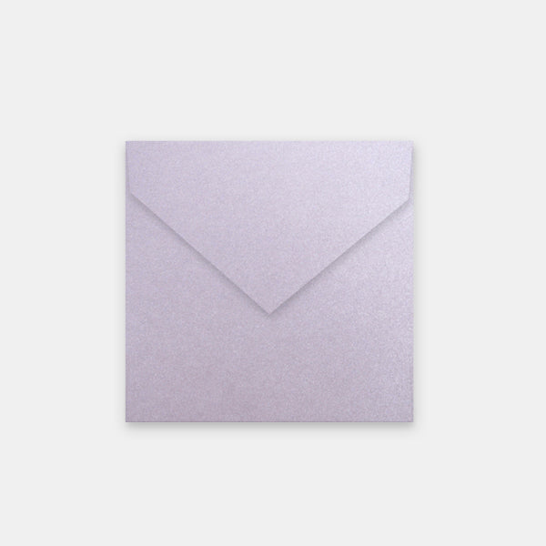 Enveloppe 140x140 mm metallisee kunzite