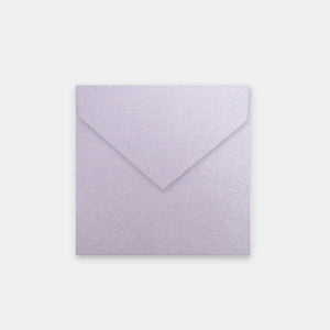 Enveloppe 140x140 mm metallisee kunzite