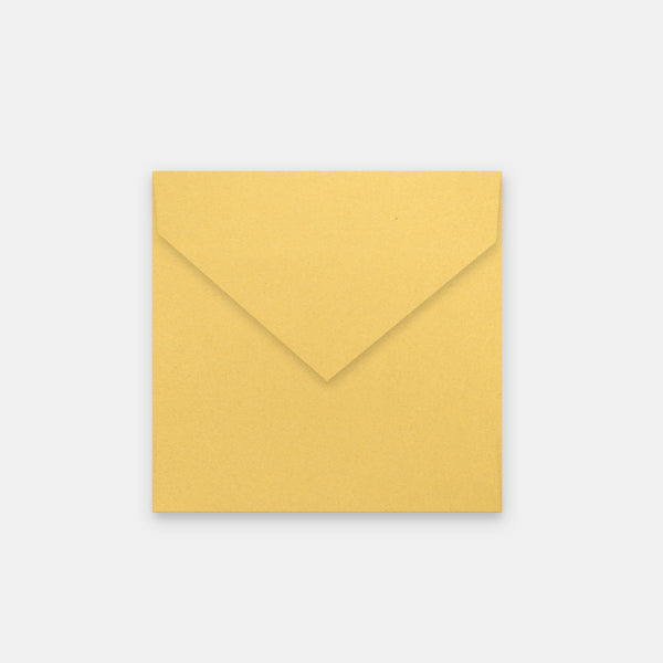 Envelope 140x140 mm metallic gold