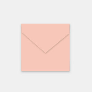 Enveloppe 140x140 mm velin peche