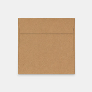 Envelope 160x160 mm kraft material