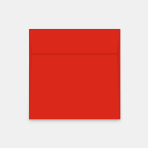 Umschlag 160x160 mm rotes Pergament
