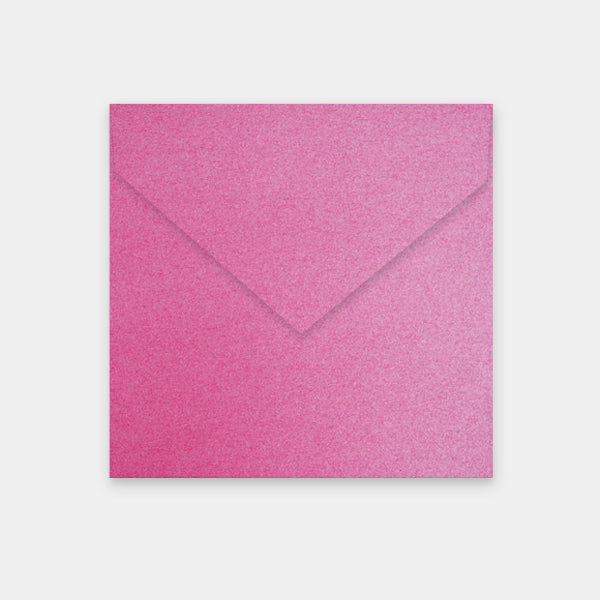 Envelope 170x170 mm metallic azalee
