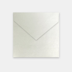 Enveloppe 170x170 mm metallisee quartz