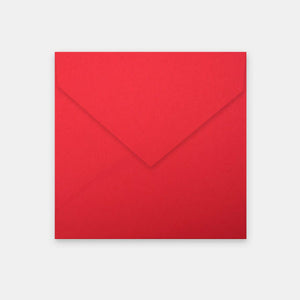 Envelope 170x170 mm red skin