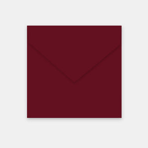 Envelope 165x165 mm burgundy vellum