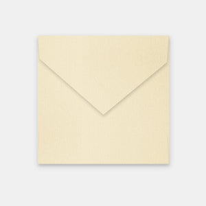Umschlag 165x165 mm elfenbeinfarbener Hof