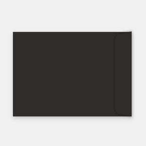 Envelope 229x324 mm black vellum