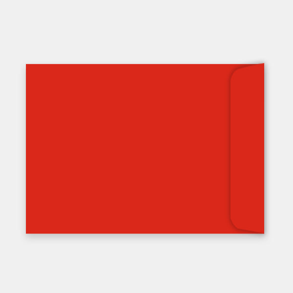 Enveloppe 229x324 mm velin rouge