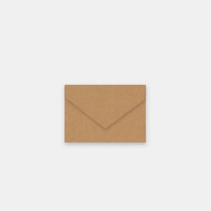 Envelope 70x100 mm kraft material