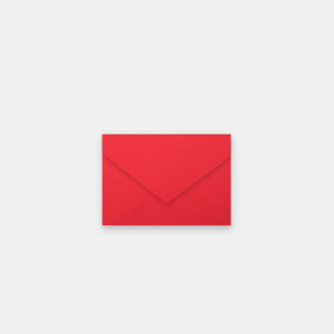 Envelope 70x100 mm red skin