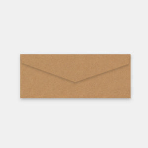 Envelope 72x205 mm kraft material