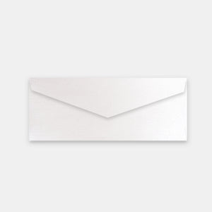 Enveloppe 72x205 mm pailleté cryogen white