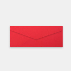 Envelope 72x205 mm red skin