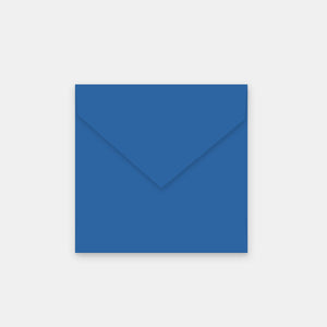 Envelope 140x140 mm royal blue vellum