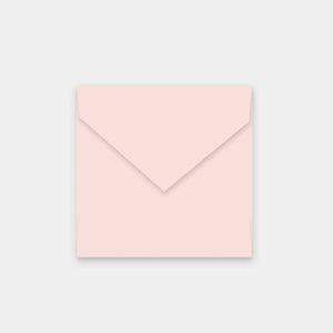 Envelope 140x140 mm pale pink vellum