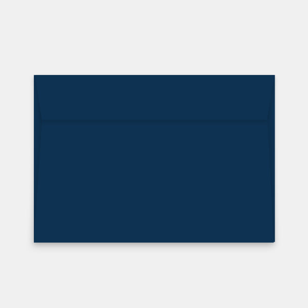 Envelope 162x229 mm navy vellum
