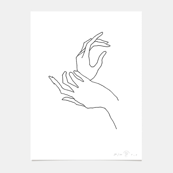 Hands Together Kunstdruck in limitierter Auflage – 04