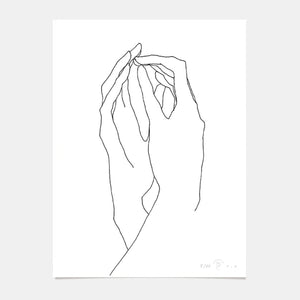 Hands of Love Limited Edition Art Print - 01