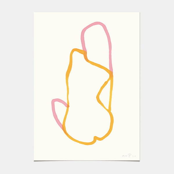 Limited Edition Art Print Woman Contemplating - 01