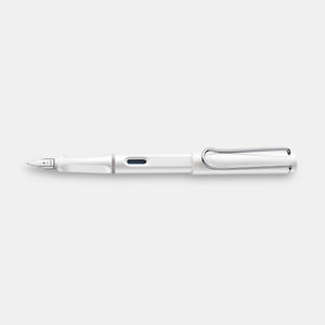 Safari fountain pen - bright white