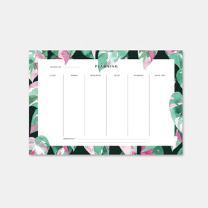 Rosa Prinzessin Wochenplaner