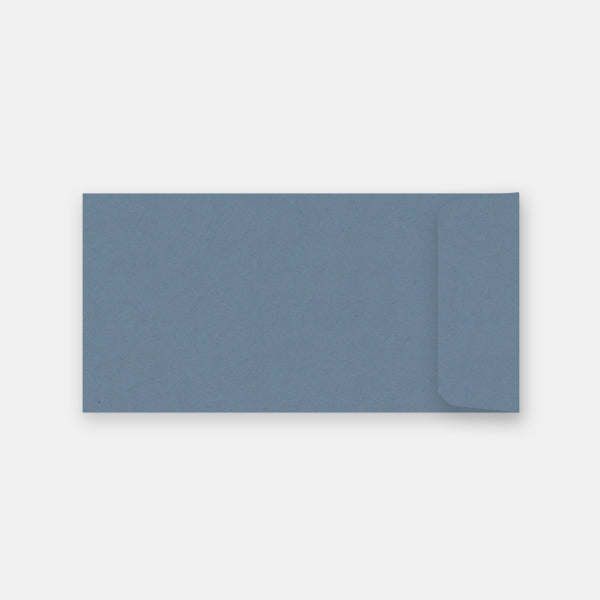 Pouch 115x225 mm kraft denim blue