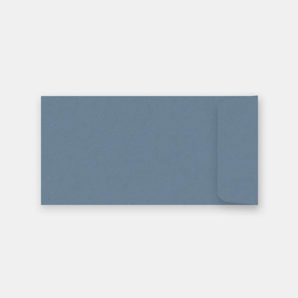 Hochzeitseinladungsbeutel 115x225 mm, Kraft-Denimblau