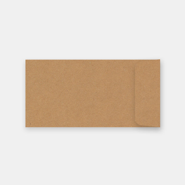 Pouch 115x225 mm kraft material