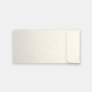 Pochette 110x220 mm pailletee cryogen white