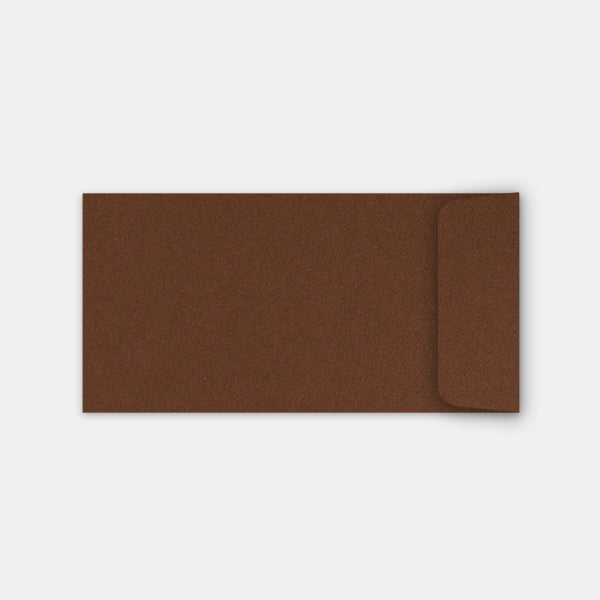 Pochette 115x225 mm kraft Bois