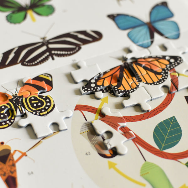 Puzzle éducatif 500 pièces Insectes