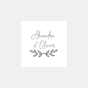 personalisierter Stempel Landlaub
