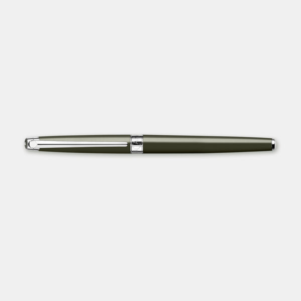 Stylo plume Léman slim Terre d'ombre