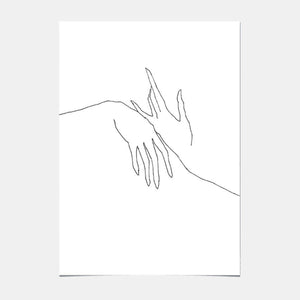 Affiche d'Art - Hands Together - 03