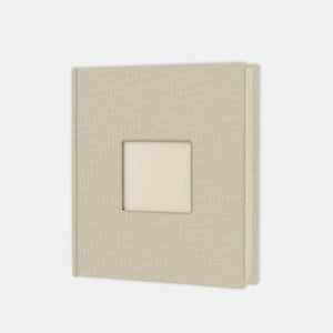 Album photo 30x30 toile sable