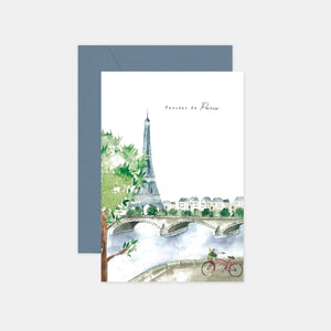 Card to say a word - Pensée de Paris