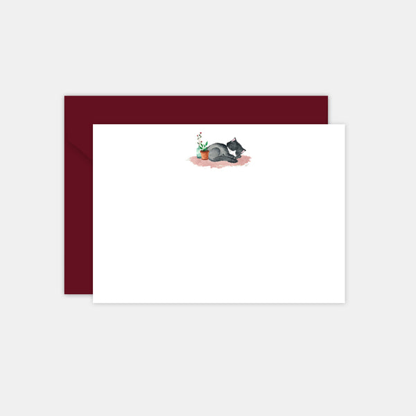 Set de Cartes et Enveloppes  - Chat