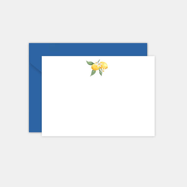Set de Cartes et Enveloppes  -  Citrons