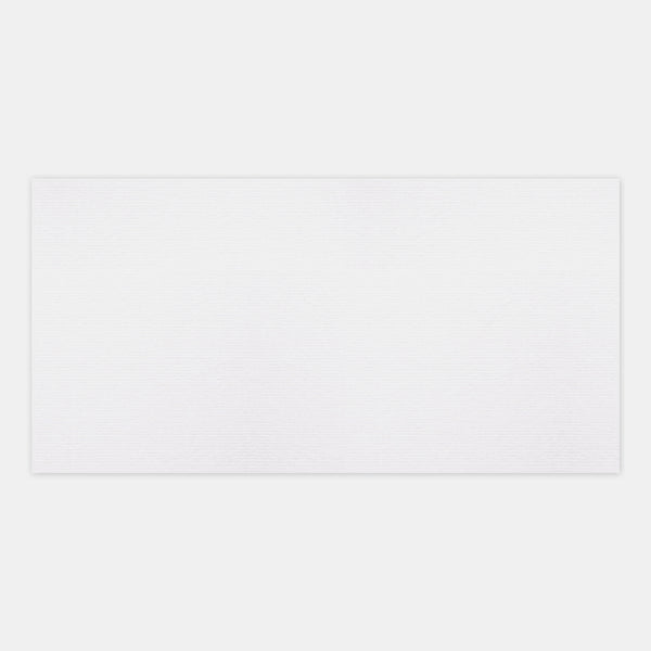 Pqt 50 cartes 105x210 vergé blanc