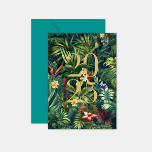 Carte de voeux personnalisée Jungle