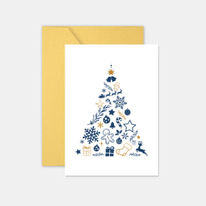Carte de voeux toys tree