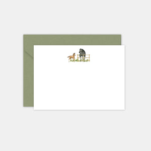 Set de Cartes et Enveloppes  -  Poney