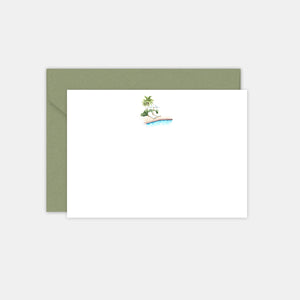 Set de Cartes et Enveloppes - Piscine