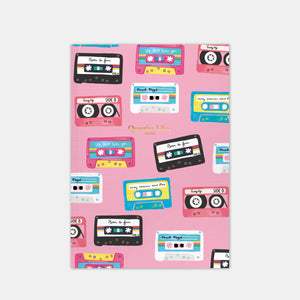 A5 Mix Tape Notebook